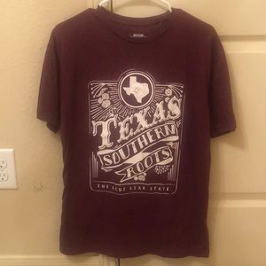 Maroon & White Texas T-shirt